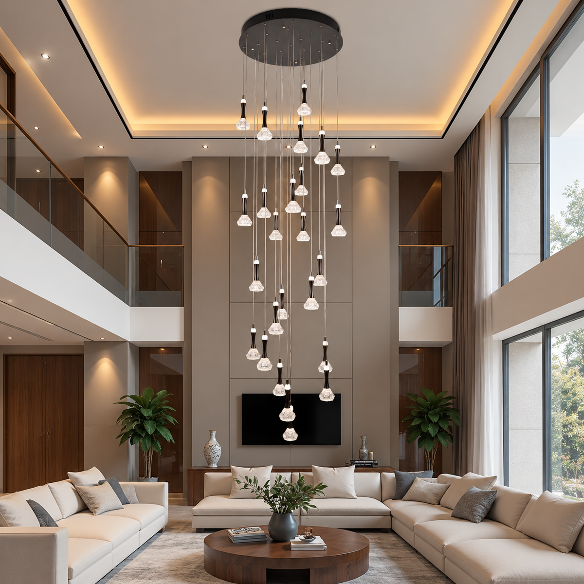 Lustra Led LL5014/25CR
