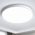 Plafoniera LED SOLIS 27cm 20W Lumina Rece, Alb