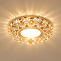 Spot LED ORBITA, 5W, Rotund, Lumina Rece / Calda, Bronz Antichizat, Rasina si Sticla SL686AB