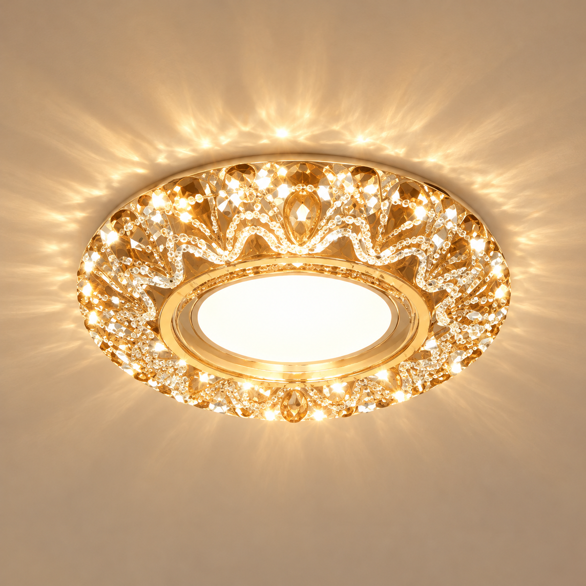 Spot LED ORBITA, 5W, Rotund, Lumina Rece / Calda, Bronz Antichizat, Rasina si Sticla SL686AB