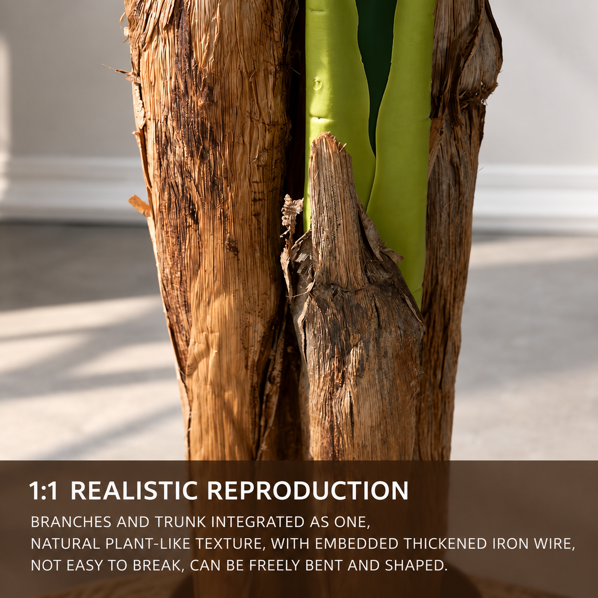 Decorațiune Banana plant, 160 cm, Verde