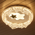Lustra LED Petito, 21W, Diametru 18cm, Lumina Calda/Neutra/Rece, Alb, Metal si Acril