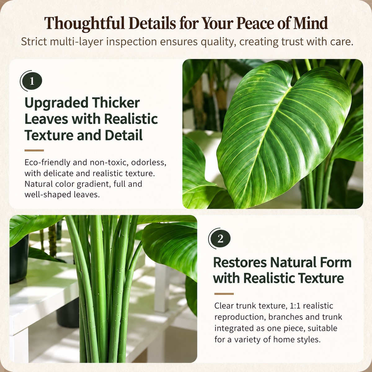 Decorațiune Epipremnum Aureum, 180 cm, Verde
