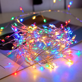 Instalatie de Craciun Liniara Tip Cluster, Lumina Multicolora, 500cm, 200 LED-uri