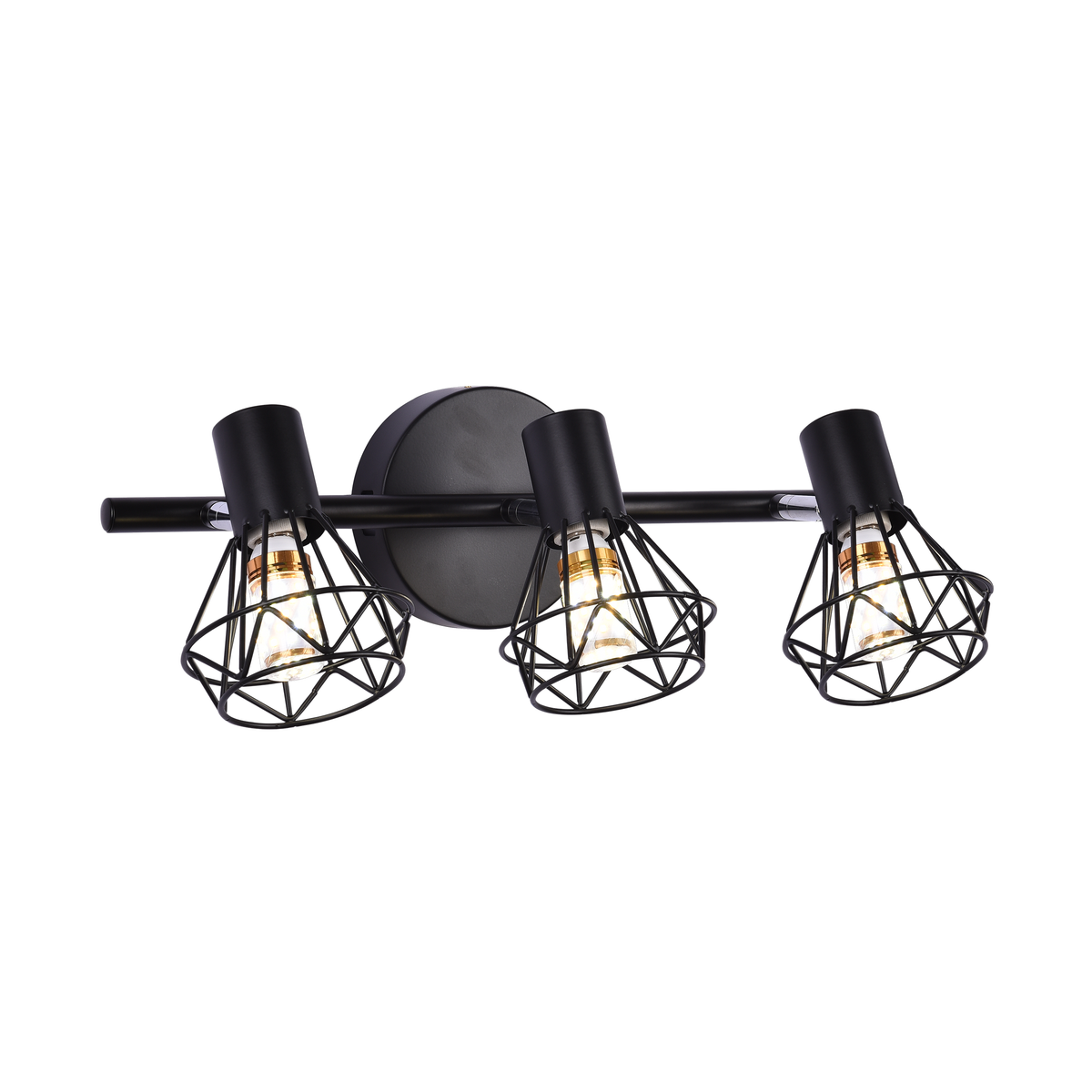 Lustra cu Abajur, GRACIE, Diamant, 3XE14, Negru