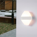 Aplica LED Exterior ICEBERG 10W Metal IP65 Alb AX211WH