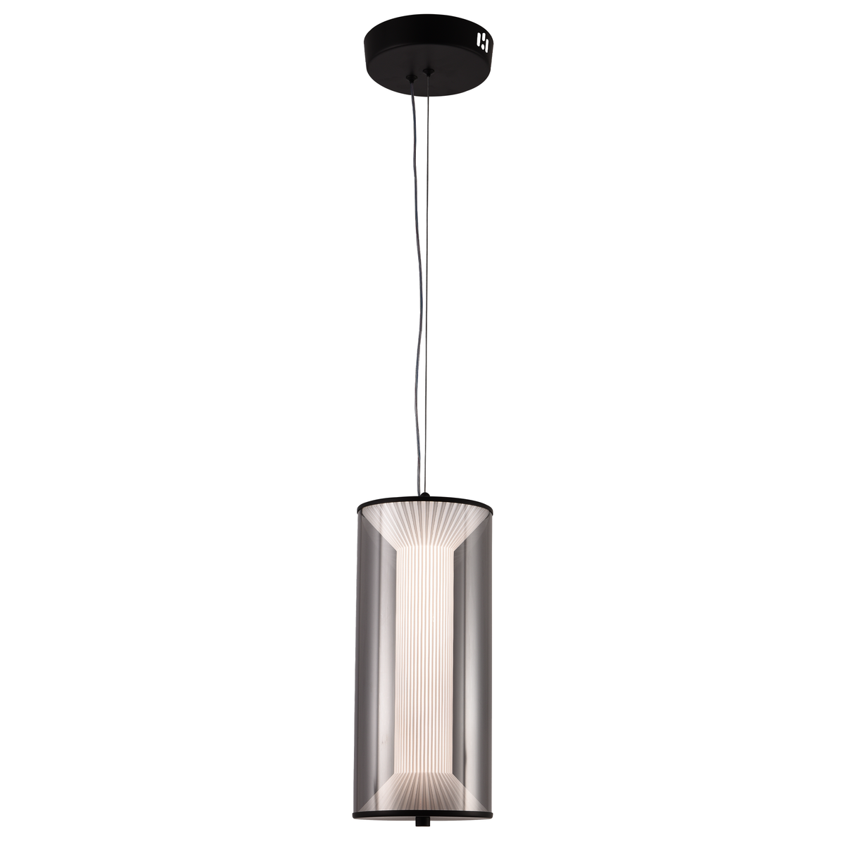 Lustra LED Suspendata cu Telecomanda 29W, Orin, 1 element, Inaltime Reglabila, Lumina Calda/Rece/Neutra, Alb, Meta