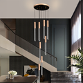 Candelabru Cristal LED BEAMLUX Supremo,22W, Lumina Calda/Neutra/Rece, Diametru 35cm Auriu
