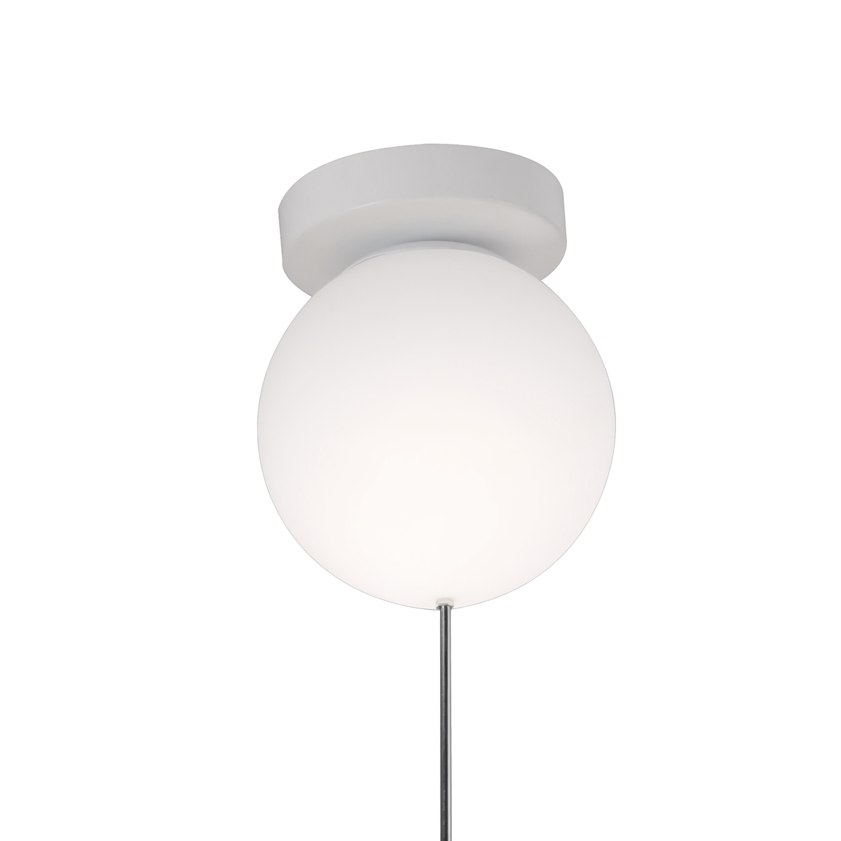 Lustra LED URSULETI Glob 18cm, Inaltime 50cm, 1xE27, Suspendata