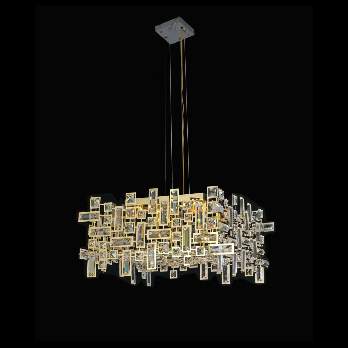 Candelabru Cristal NEXORA Regalis, 10xE14, 78X28cm, Inaltime Reglabila, Design Elegant