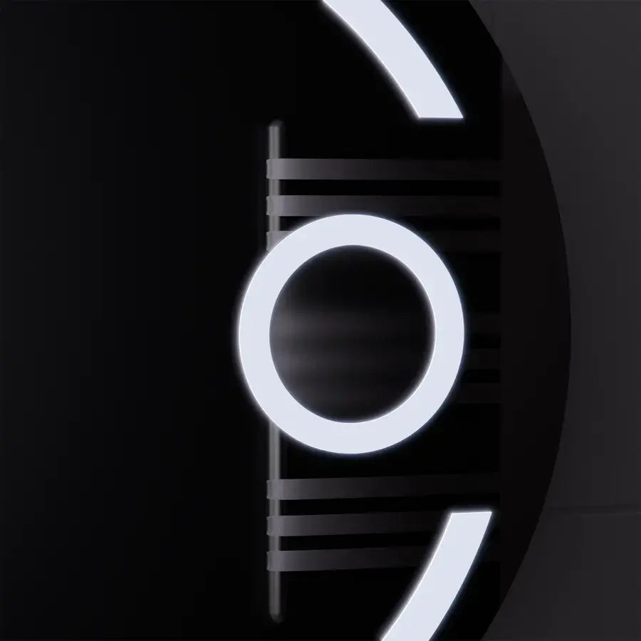 Oglinda LED Rotunda, 60cm, Visio MotionGlow Marcello, Sistem Dezaburire, Ceas & Termometru, Lupa Cosmetica, Dimabila, imaginea 3