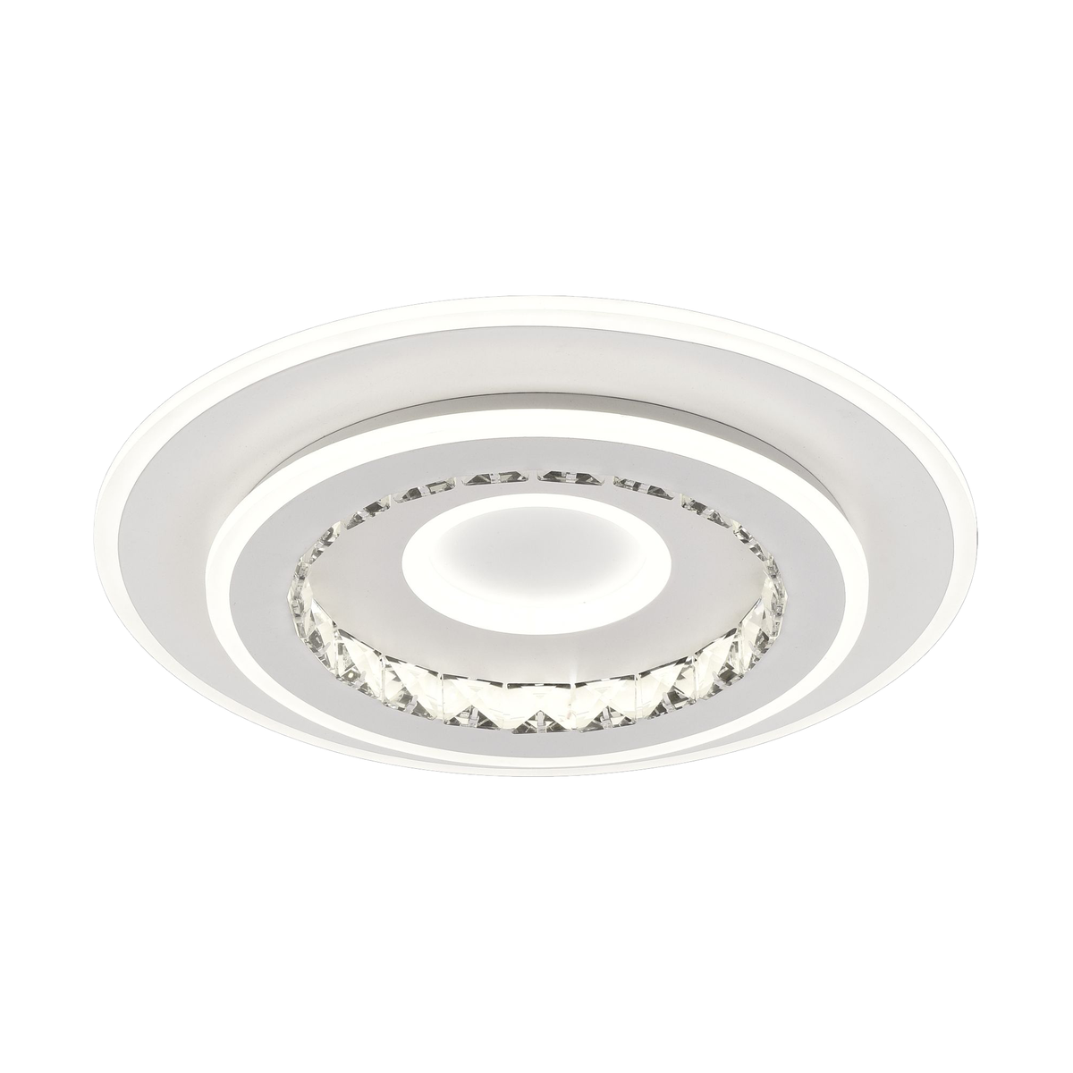 LED luster DOLIANA 70W, priemer 50cm, svetlo Studené/Teplé/Neutrálne, biele, imaginea 3