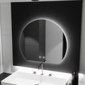 Oglinda LED Semiluna, 60x54, Soluna Touch, Sistem Dezaburire, Dimabila