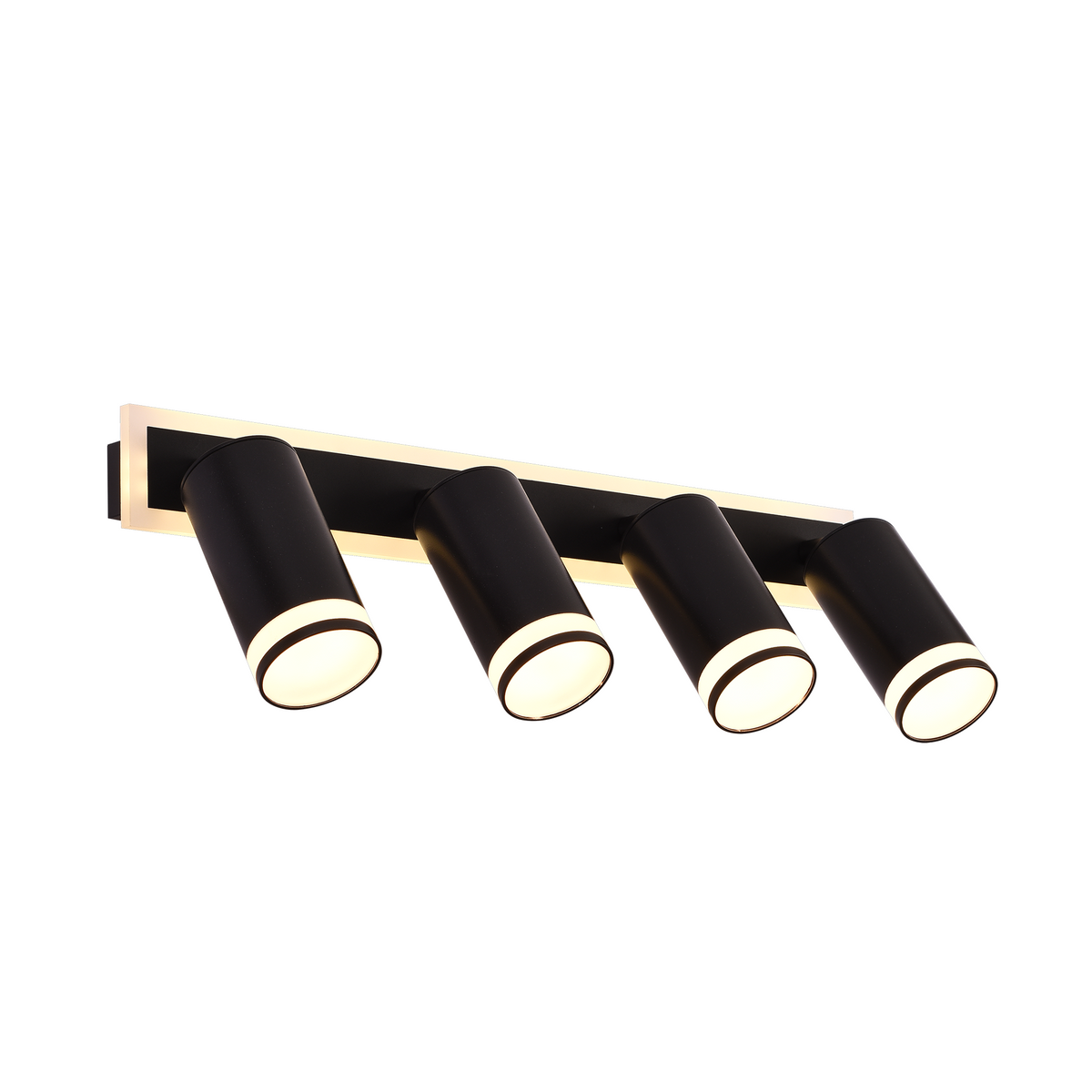 Proiector LED Ellen 46W Lumina Rece/Calda/Neutra Reglabil Acril si Metal Negru