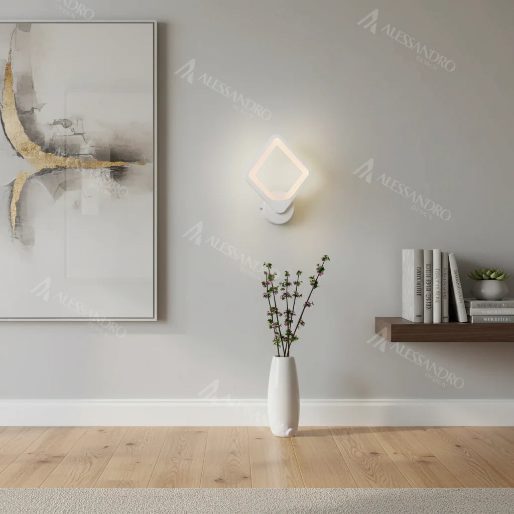 Aplica LED Akila, 15W, Alb, Lumina Rece/Calda/Neutra, imaginea 4