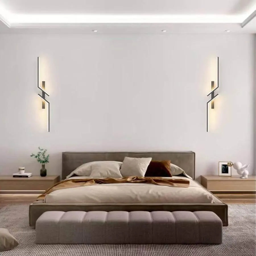 LED svietnik Avyaan 22 W čierny, imaginea 1