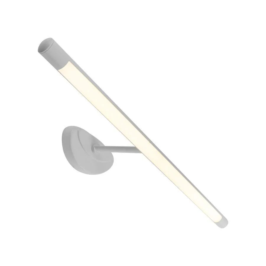 Aplica LED de Baie Jedi, 20W, Metal, Alb si Auriu