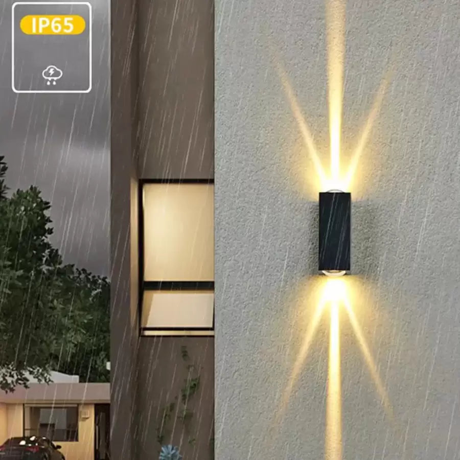Aplica LED Exterior Celsis 6W Negru, imaginea 1