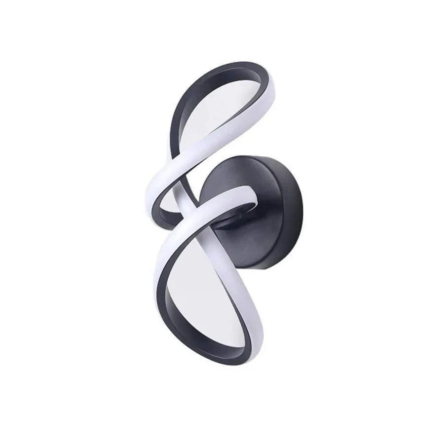 Aplica LED Isaura 23W Alb Negru, imaginea 5