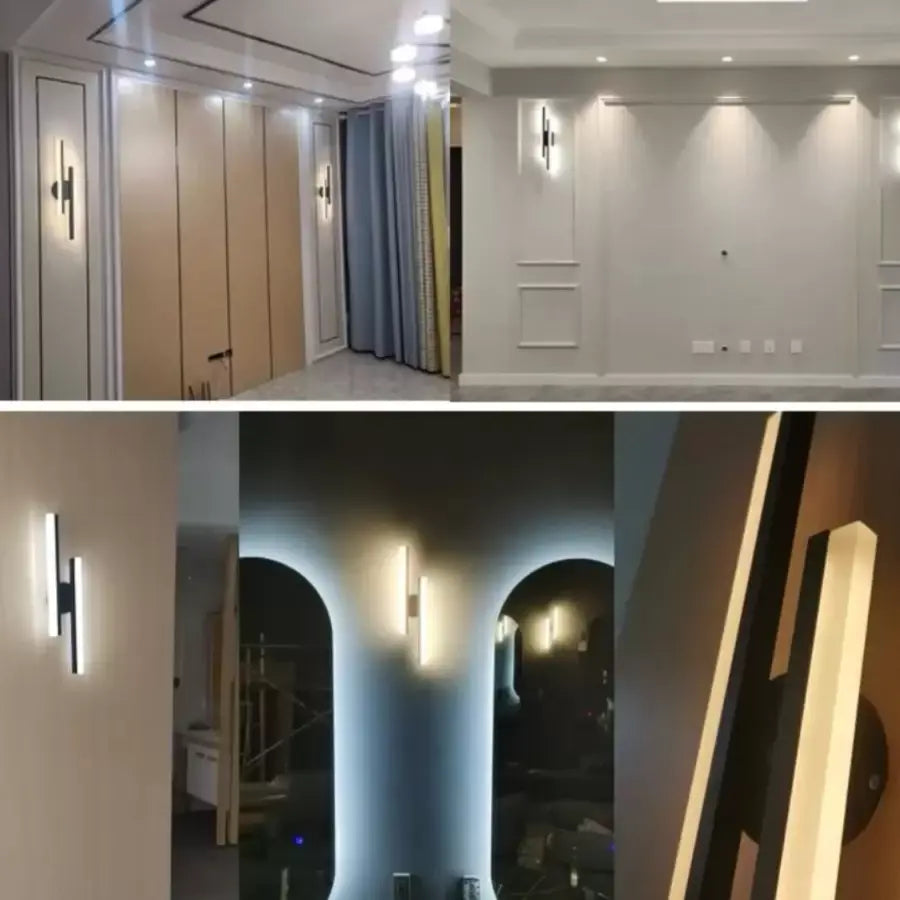 LED svietnik Lyra, 18 W, akryl, bielo-čierny, imaginea 6