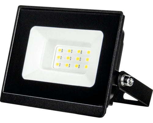 27W 6000K IP65 220-230V LED Floodlights, 12-Pack, Black Metal Housing, imaginea 2