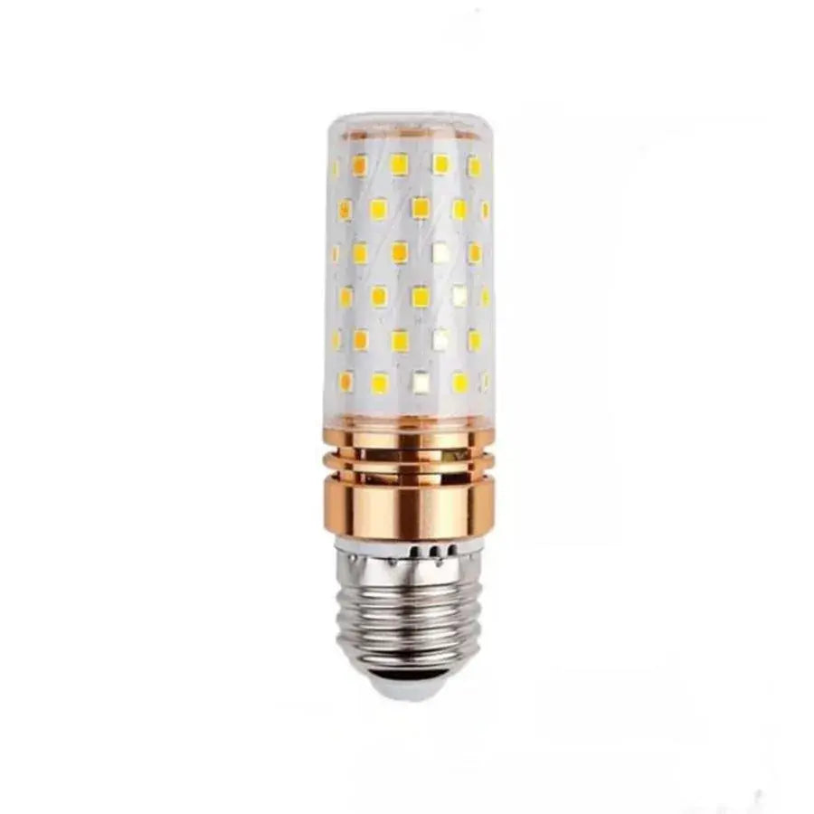 Bec E27 LED, 16W, Lumina Rece, 6000K, Auriu, imaginea 1
