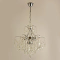 Candelabru Akihico 6xE27, Crom, Metal si Cristal