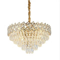 Candelabru Cristal Joel 10x E27 Auriu