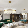 Candelabru LED cu Telecomanda Aurelio 133W Dimabil Auriu