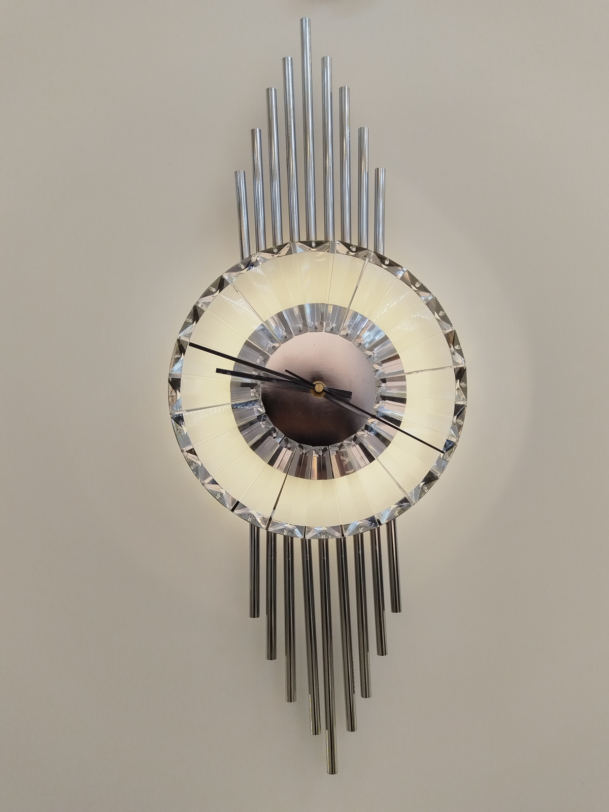 Aplica LED Decorativa HARMONY 65x25cm Lumina Rece/Neutra/Calda Crom