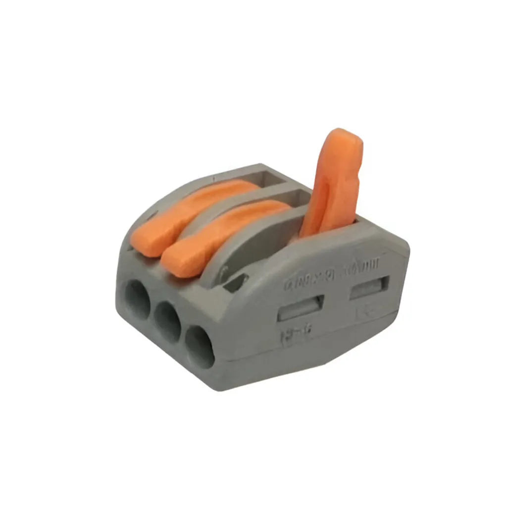 Connector for Chandelier / LED Mirror - Quick, 3-Pin, Screwless Installation, imaginea 1