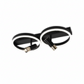 Lustra LED Reglabil si telecomanda RUBEN 34W, 2 Cercuri, lumina Rece/Calda/Neutra, Dimabila, Negru