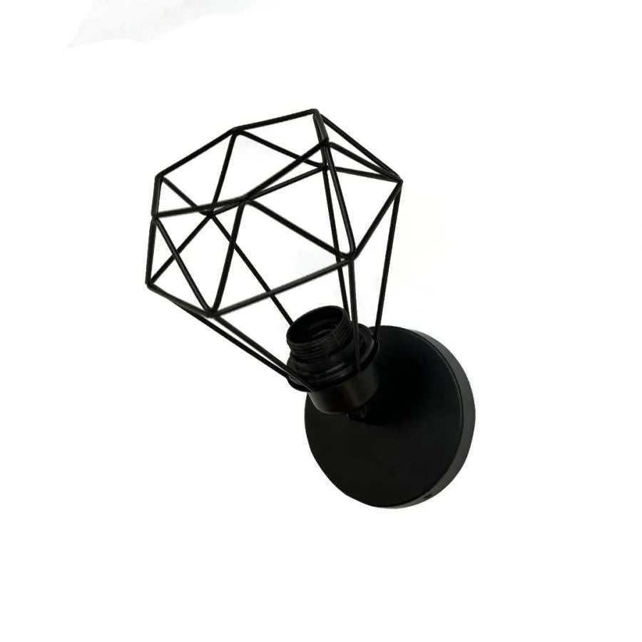 Lustra Aethra, 1x E27, Metal, Negru, imaginea 5
