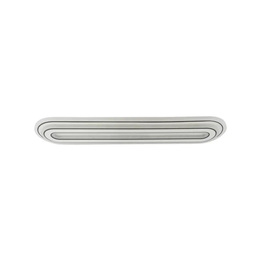 Lustra LED AZALEA 100W, Liniara, lumina Rece/Calda/Neutra, Alb Negru