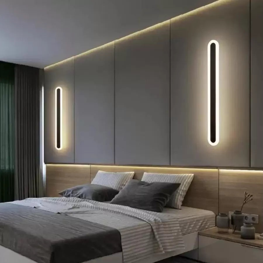 Aplica LED Caspian 15W Negru, imaginea 1