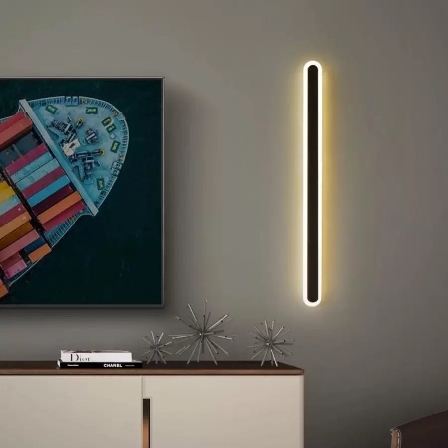 Aplica LED Caspian 15W Negru, imaginea 3