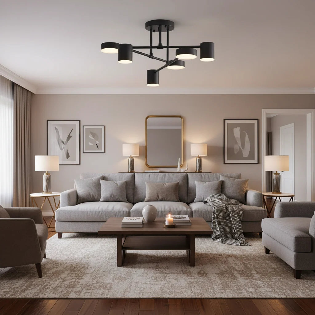 Lustra LED LL380BK