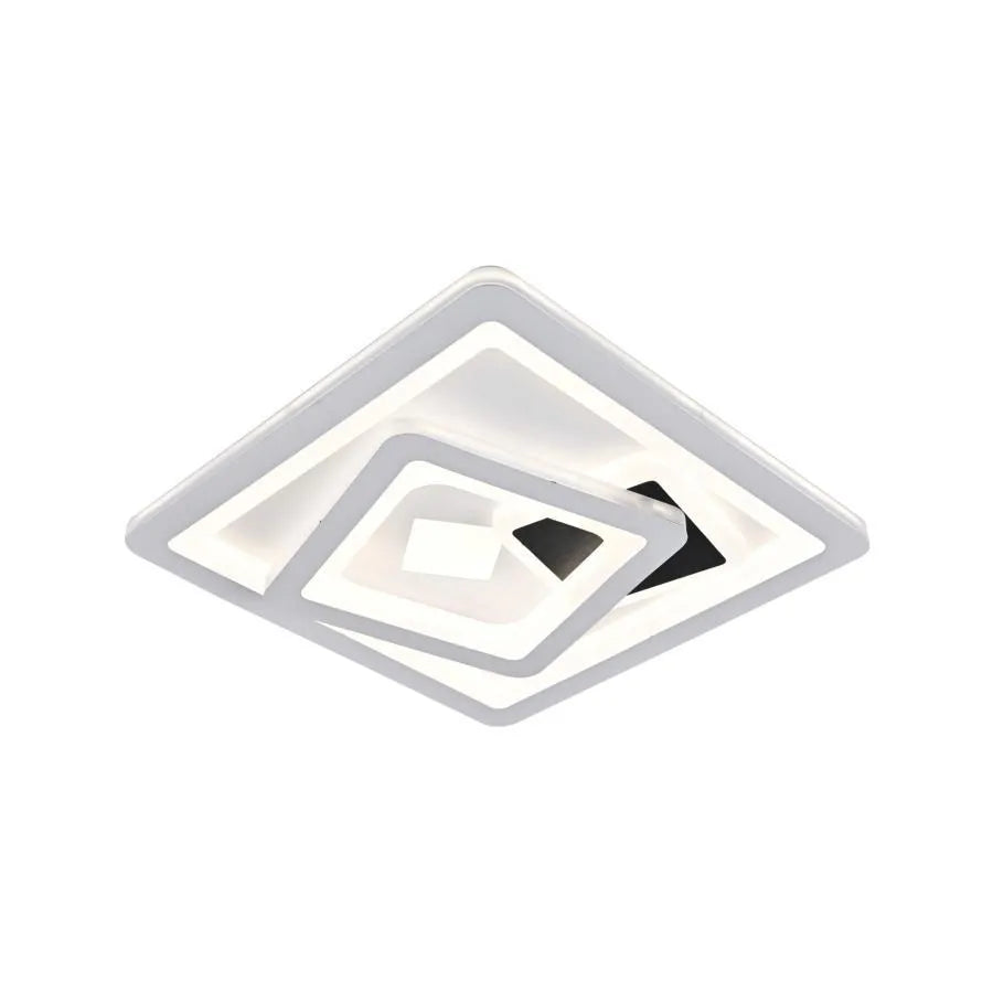 Lustra LED JULIETTE 36W, lumina Rece/Calda/Neutra, Alb