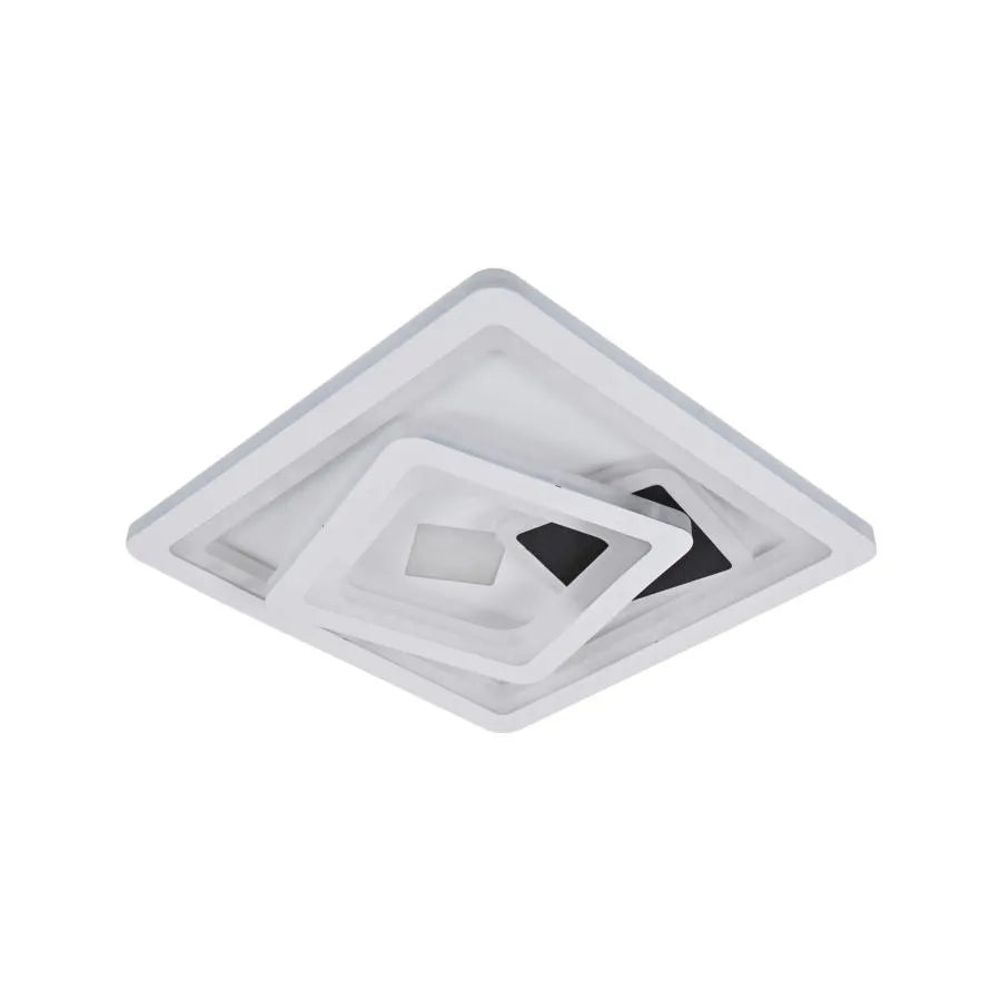 Lustra LED JULIETTE 36W, lumina Rece/Calda/Neutra, Alb