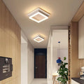 MODERN LED Chandelier 26W, Size 19.5x19.5, Square, Cool/Warm/Neutral light, White
