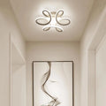 Lustra LED PANZEA 36W, lumina Rece/Calda/Neutra, Alb