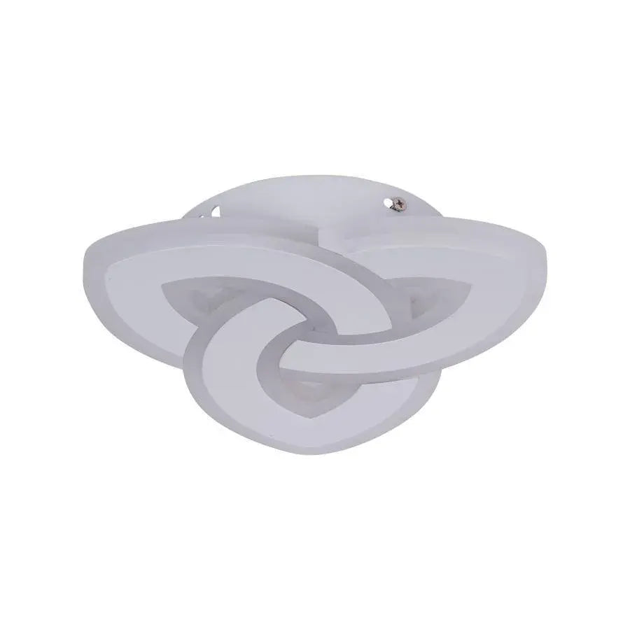 ARROW LED Chandelier 48W, Diameter 20cm, Cool/Warm/Neutral light, White, imaginea 4
