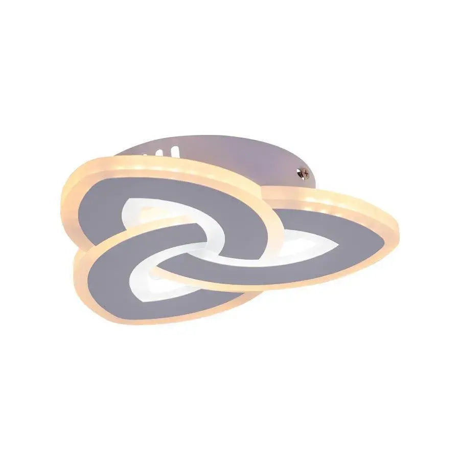 ARROW LED Chandelier 48W, Diameter 20cm, Cool/Warm/Neutral light, White, imaginea 5