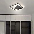 Lustra LED cu telecomanda SCIOSO 104W, lumina Rece/Calda/Neutra, Dimabila, Negru