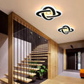 LED luster CRINELLA 44 W, priemer 23 cm, studené/teplé/neuterálne svetlo 3000 K/4000 K/6000 K, čierny, kov a akryl
