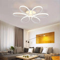 LED luster s diaľkovým ovládačom AYDA 116W, Vlnitý, studené/Teplé/Neutrálne svetlo, Stmívateľný, Biela