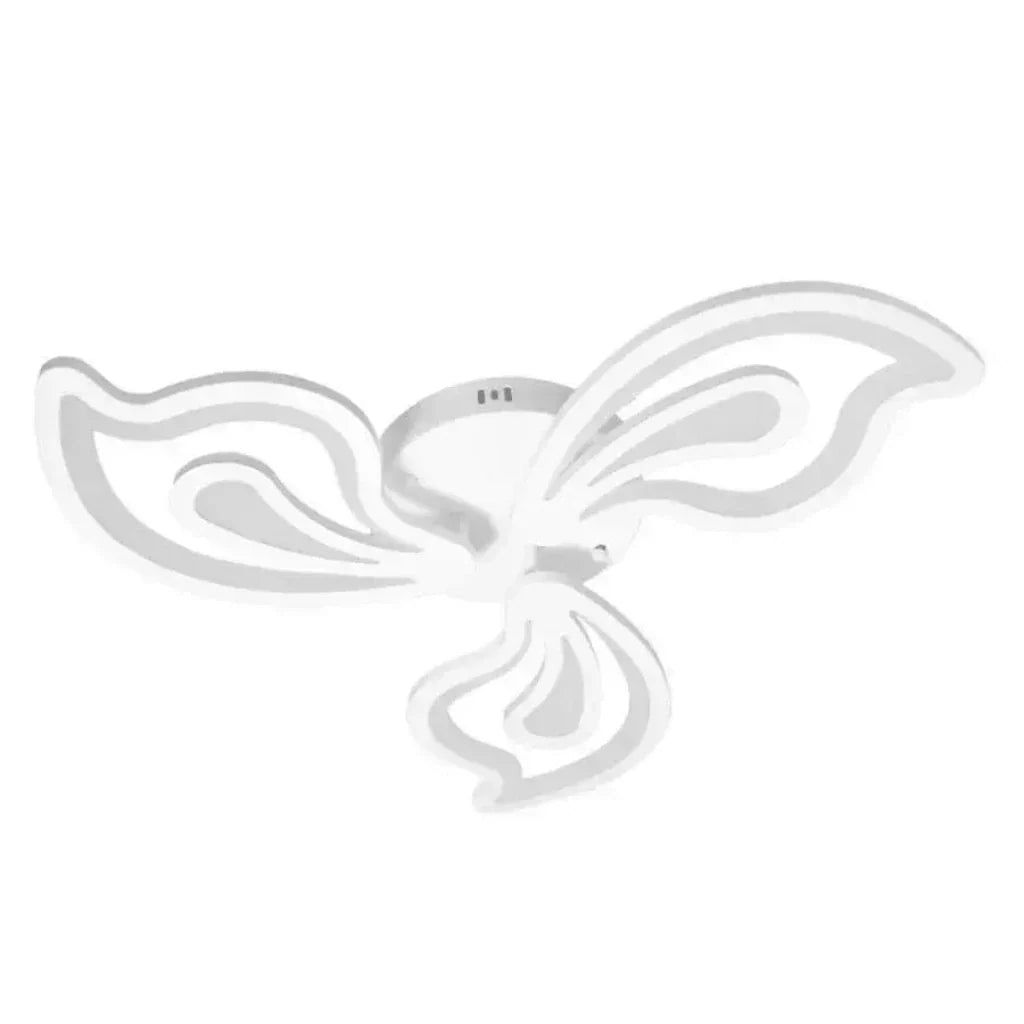 LED luster s diaľkovým ovládačom GLORIOSA 40 W, 3 lístky, studené/teplé/neutrálne svetlo, stm dimovateľný, biely, imaginea 7