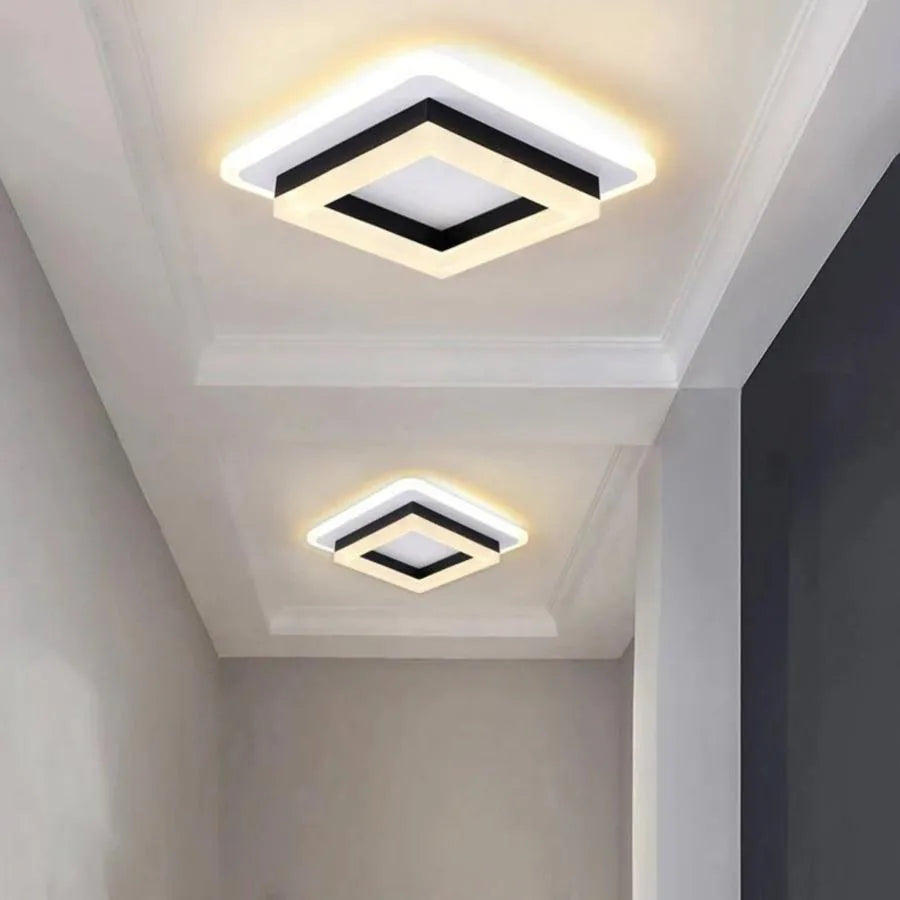 Lustra LED VIVIAN 24W, lumina Rece/Calda/Neutra, Alb