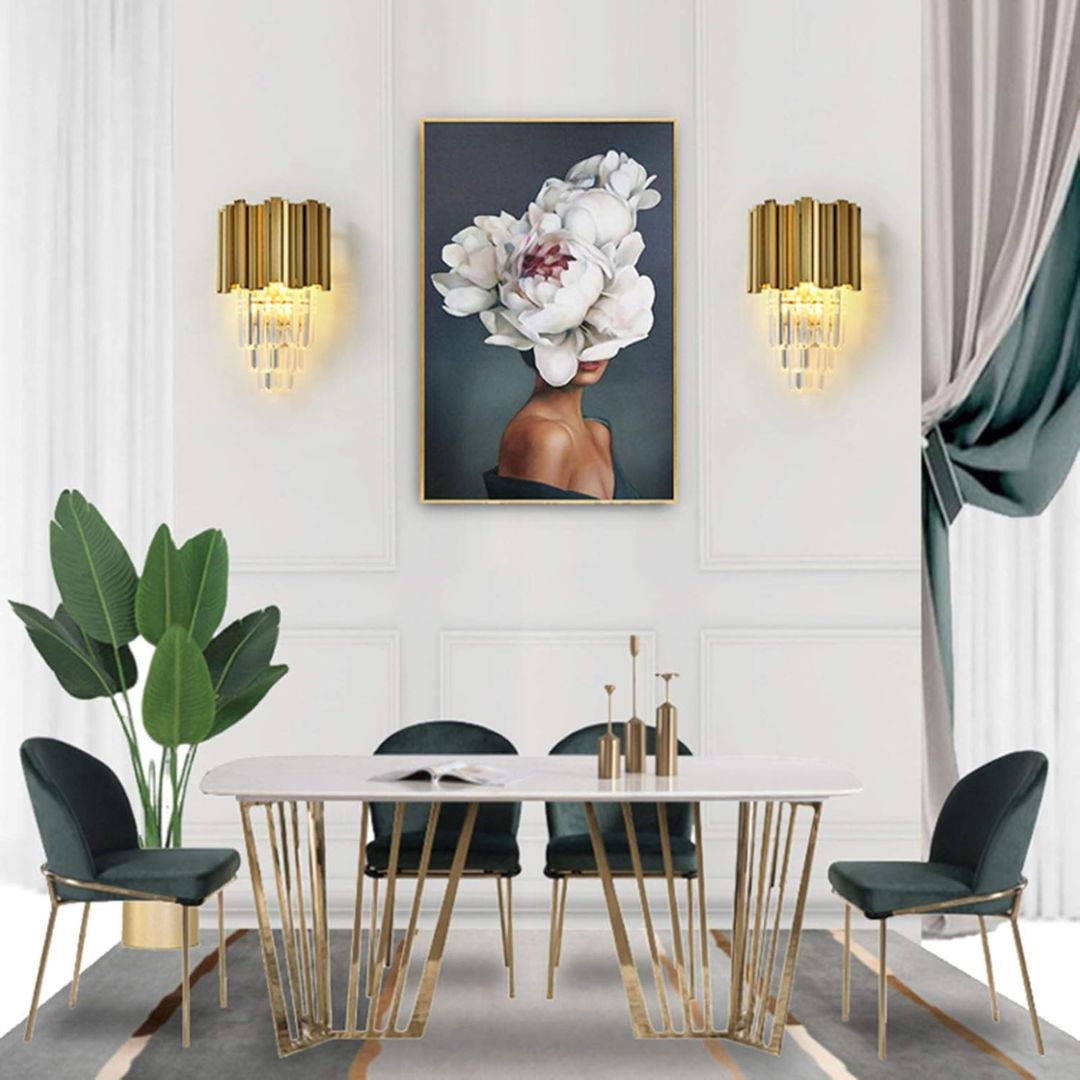 Aplica Candelabru Cristal BLOIS Piccolo, 2xE14, Auriu, imaginea 6
