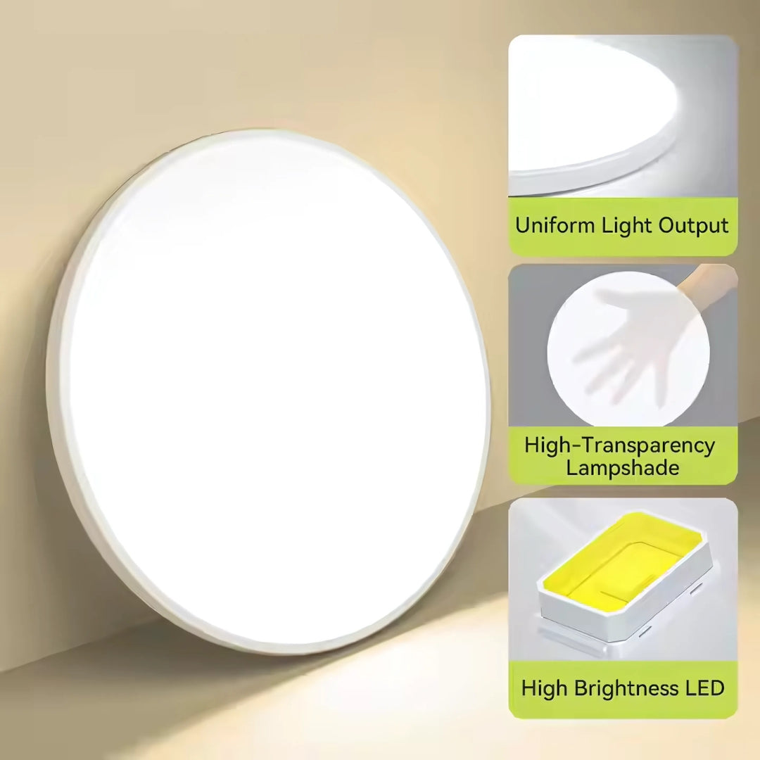 Plafoniera LED SOLIS 37cm 33W Lumina Rece Alb, imaginea 2